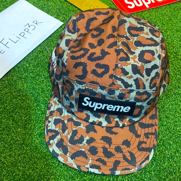 Supreme leopard gore-Tex cap